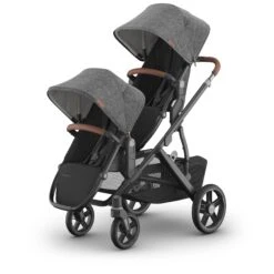 UPPAbaby Vista V3 Stroller + RumbleSeat V3 Bundle -Megababies USA 0303 VIS 0904 RBS NA GRY Double 3000x3000 2567b33