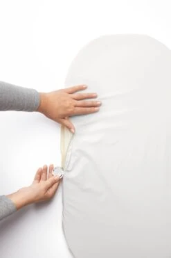 BabyBjorn Baby Cradle 19 BabyBjorn Baby Cradle -Megababies USA 041121 cradle white detail 3 US large