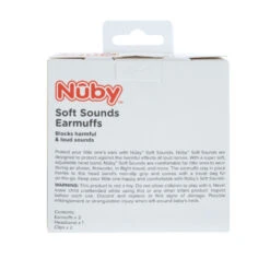 Nuby Soft Sounds Earmuffs -Megababies USA 05aa5a18b3e2e2519bba1309f9591b9f375e80849797194bc237508464d04e4d
