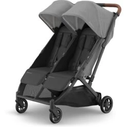 UPPAbaby Minu Duo Stroller -Megababies USA 0801 MND GRY 3QLeft Hero 2000x2000 c4f20ff 1c8f952d e6a8 4572 963c 8122f9062e14