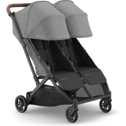 UPPAbaby Minu Duo Stroller -Megababies USA 0801 MND GRY 3QRight Sunshade 2000x2000 c4f20ff f64dd316 ada6 4b12 b17b 25c5428ed2a0