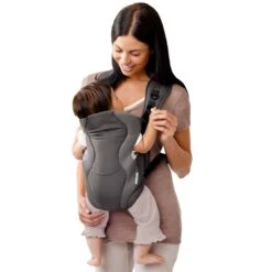 Evenflo Breathable Infant Carrier -Megababies USA 08911254 2 BreathableCarrier GreyGhevron FacingIn