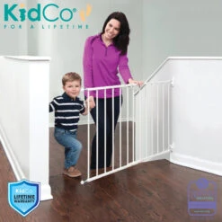 KidCo Quick Install Safeway Top Of Stair Baby Safety Gate