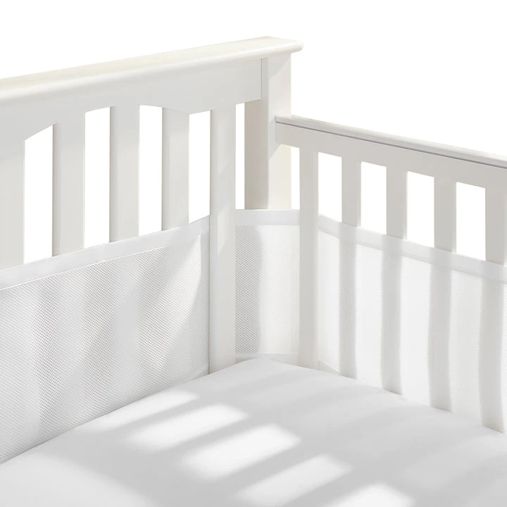 BreathableBaby Classic Mesh Liner For Full-Size Cribs (Covers 3 Or 4 Sides) 2 BreathableBaby Classic Mesh Liner For Full-Size Cribs (Covers 3 Or 4 Sides) - Image 2