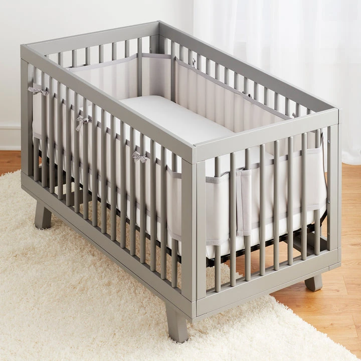 BreathableBaby Classic Mesh Liner For Full-Size Cribs (Covers 3 Or 4 Sides) 8 BreathableBaby Classic Mesh Liner For Full-Size Cribs (Covers 3 Or 4 Sides) - Image 8