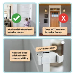 Snap Power HugLock Child Proof Door Lock -Megababies USA 10 013b1eb0 af18 45a9 ba94 2d6ac4d3096a
