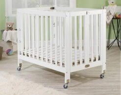 Orbelle Roxy (Flat) 3 Level Mini Portable Crib