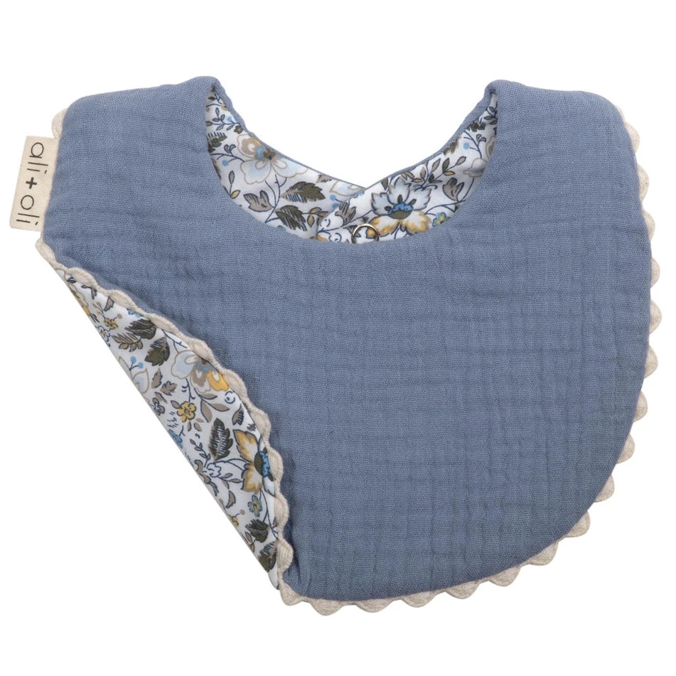 Ali+Oli Muslin Cotton Double Sided Baby Bib 7 Ali+Oli Muslin Cotton Double Sided Baby Bib - Image 7