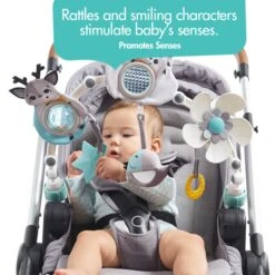 Tiny Love Magical Tales Black & White Stroller Arch -Megababies USA 140461 2020 TinyLove magicaltales sunnystroll rattlesandsmilingcharacters