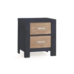Natart Rustico Moderno Nightstand -Megababies USA 15570 55 rusticomoderno nightstand graphite natoak 09030.1601713111 1