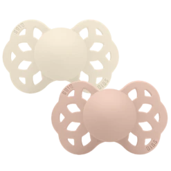 BIBS Pacifier Infinity Silicone - 2 Pack -Megababies USA 175107 5713795243648 BIBS INFINITY PACK Ana Silicone S2 Ivory Blush 1000x1000 1080x af1eb94a 81b3 4941 9b0a c370a77d94a6