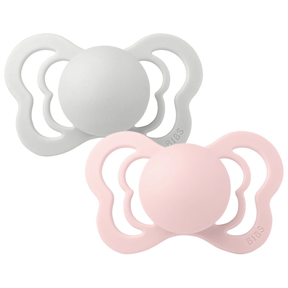 BIBS Pacifier Couture Silicone- 2 Pack