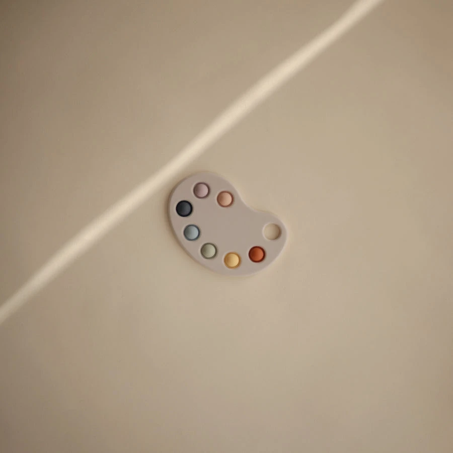 Mushie Paint Palette Press Toy 6 Mushie Paint Palette Press Toy - Image 6