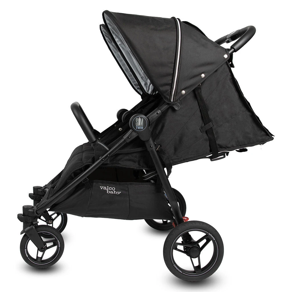 Valco Baby Slim Twin Double Stroller With Bumper Bar - Sport Edition 10 Valco Baby Slim Twin Double Stroller With Bumper Bar - Sport Edition - Image 10