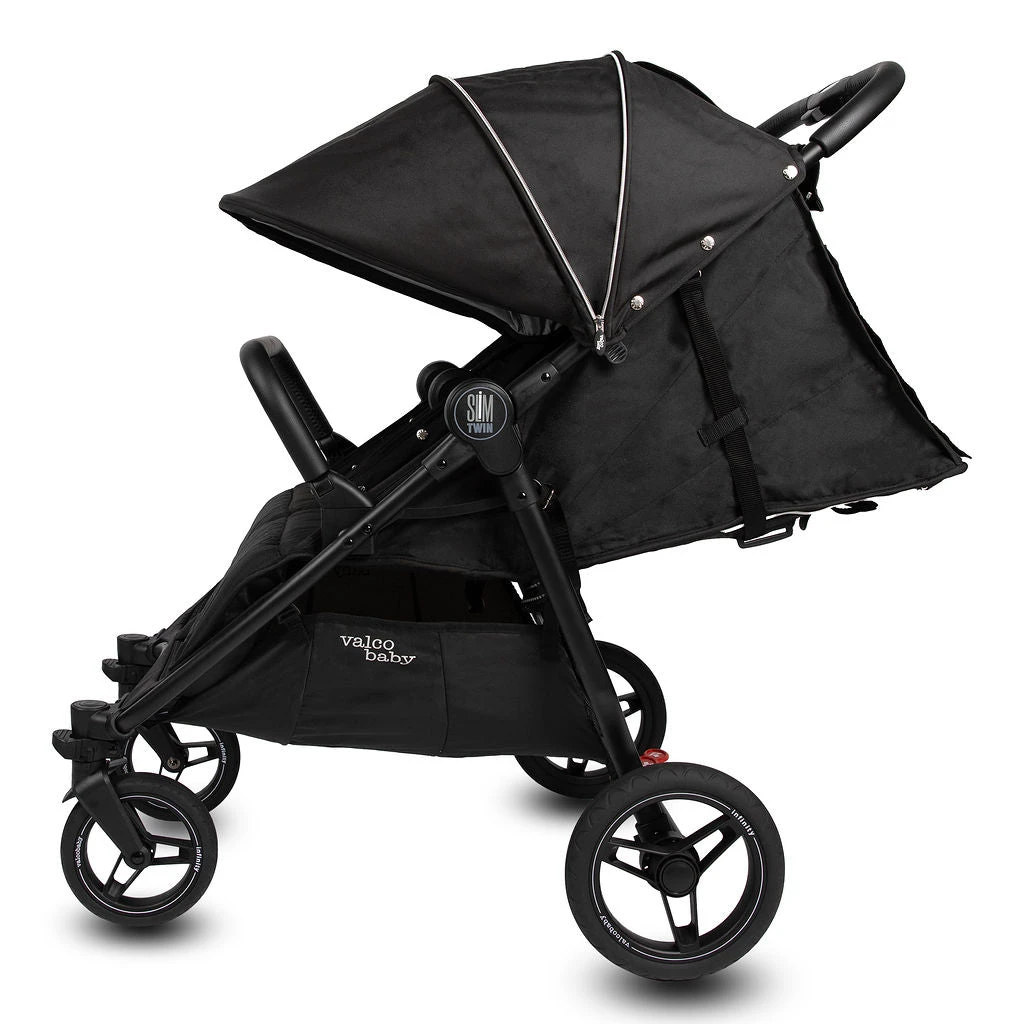 Valco Baby Slim Twin Double Stroller With Bumper Bar - Sport Edition 11 Valco Baby Slim Twin Double Stroller With Bumper Bar - Sport Edition - Image 11