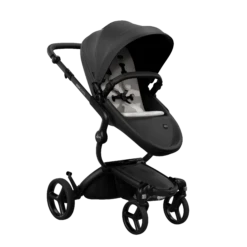 Mima Xari Max Complete Stroller -Megababies USA 2022 xarimax Pesrp BlackChassis BlackSeat WhitePad b69596dc 3a7b 4de1 b899 60b449ca014b