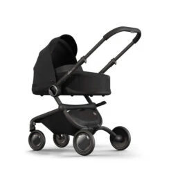 Mima Creo Bassinet 18 Mima Creo Bassinet -Megababies USA 2023 creo Carrycot Black Persp UnzippedCanopy1 75f8f398 3bc0 449a 816a 3a094489b240