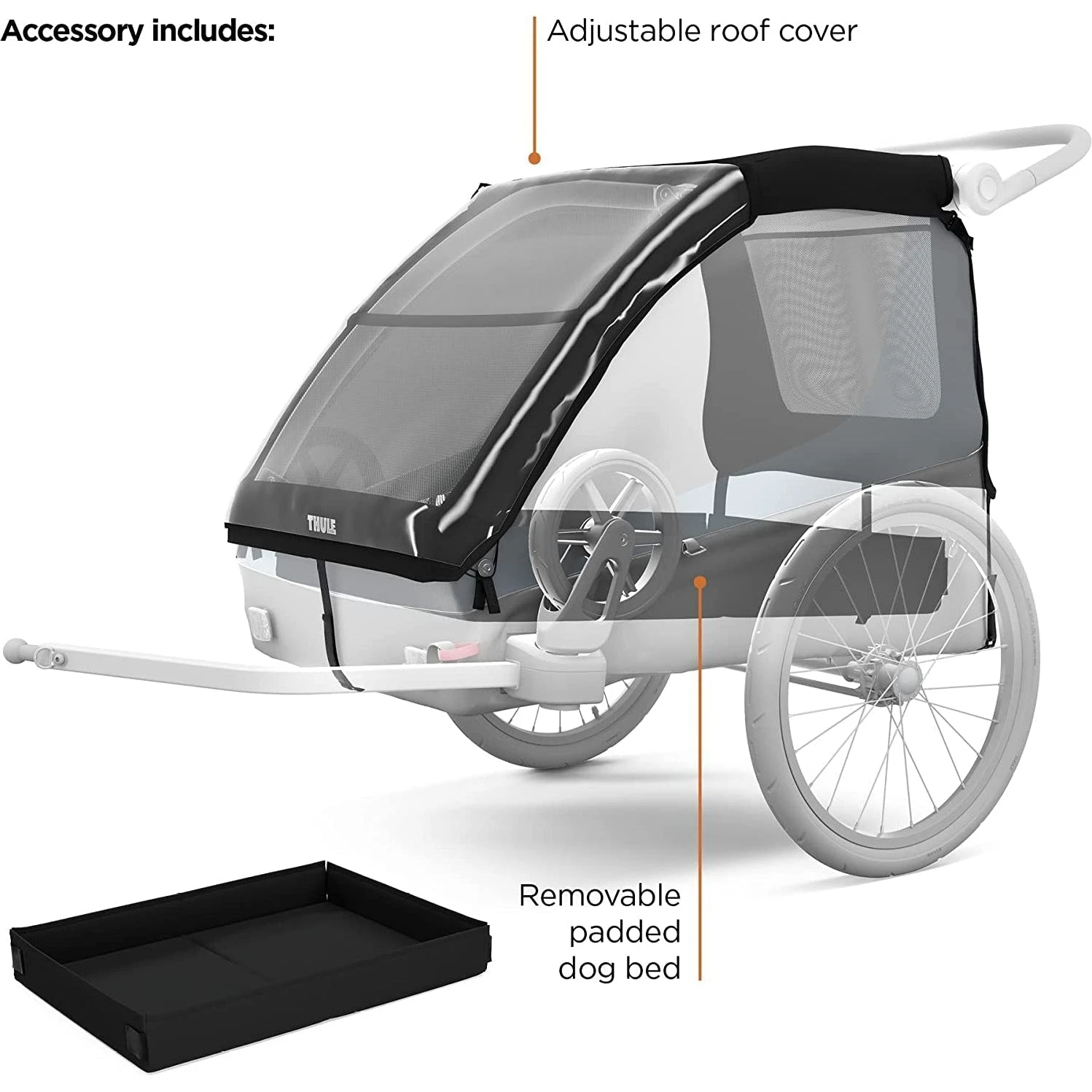 Thule Courier Dog Trailer Kit 2 Thule Courier Dog Trailer Kit - Image 2