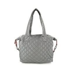 BC Quilted Tote Bag -Megababies USA 2122 pewter 1100x 1