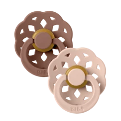BIBS Pacifier Boheme Latex- 2 Pack 11 BIBS Pacifier Boheme Latex- 2 Pack -Megababies USA 240102 5713795229154 BIBS BOHEME PACK Woodchuck Blush 2 1000x1000 1080x 9c4dbb55 eb20 4c3b ae5b 8a1fcfcaebff