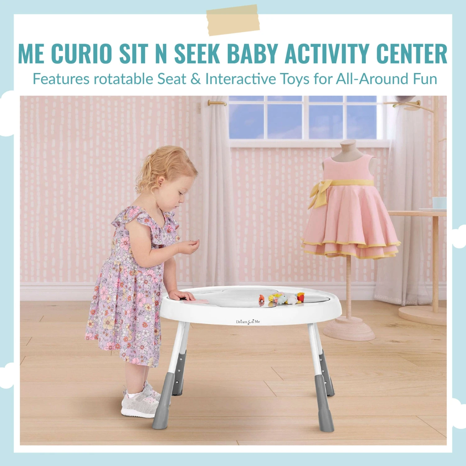 Dream On Me Curio Sit N Seek Baby Activity Center 6 Dream On Me Curio Sit N Seek Baby Activity Center - Image 6