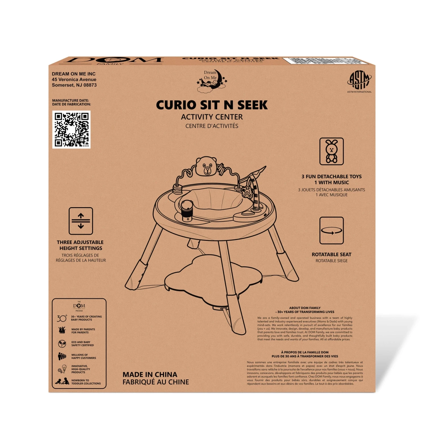 Dream On Me Curio Sit N Seek Baby Activity Center 17 Dream On Me Curio Sit N Seek Baby Activity Center - Image 17
