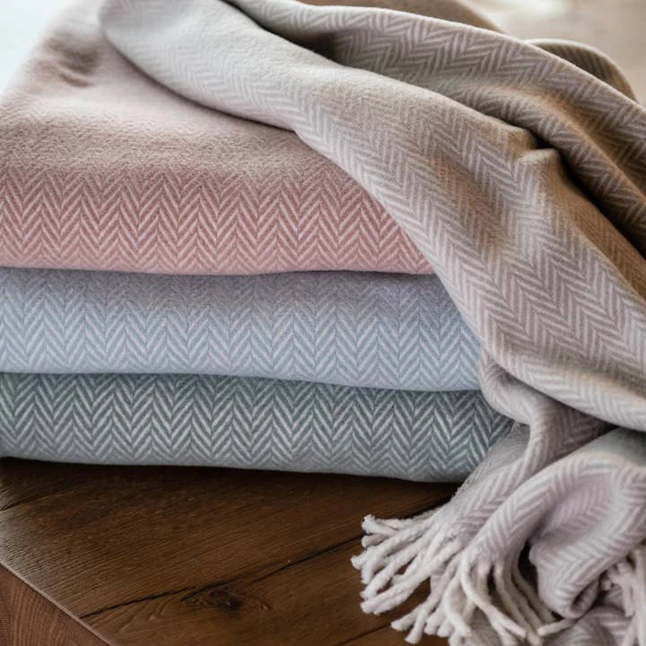 ASI Herringbone Plush Throw 2 ASI Herringbone Plush Throw - Image 2