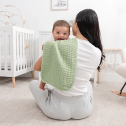Comfy Cubs Muslin Cotton Burp Cloths -Megababies USA 2Sage1MBCBack2000X2000 2ecf22d3 6cb4 4a0a b89c a22967513131