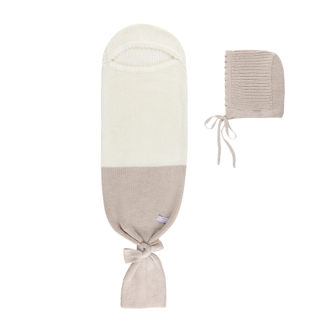 Bon Knit Two-Tone Cocoon Set 1 Bon Knit Two-Tone Cocoon Set