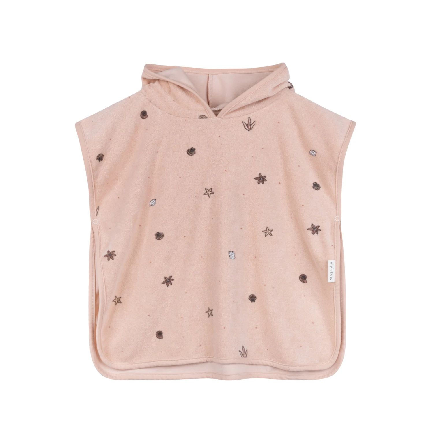 Ely's & Co. Jersey Terry Hooded Poncho 3 Ely's & Co. Jersey Terry Hooded Poncho - Image 3