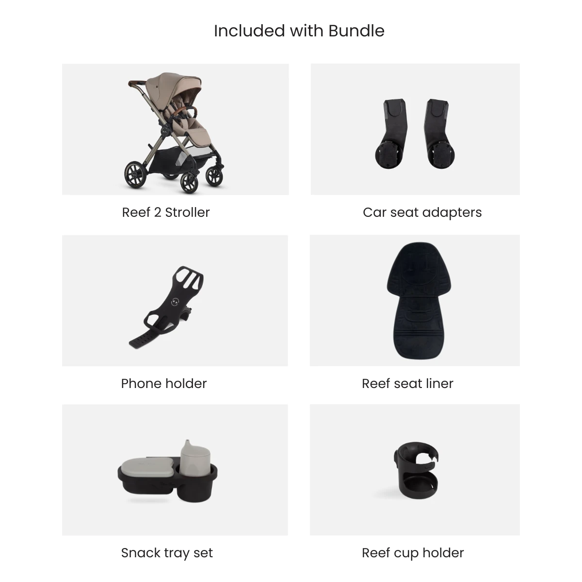 Silver Cross Reef 2 Multi-Terrain Modular Stroller And Accessory Bundle 13 Silver Cross Reef 2 Multi-Terrain Modular Stroller And Accessory Bundle - Image 13