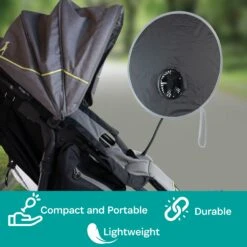 KidCo Stroller Coolshade Sunshade + Fan 11 KidCo Stroller Coolshade Sunshade + Fan -Megababies USA 3 1 1