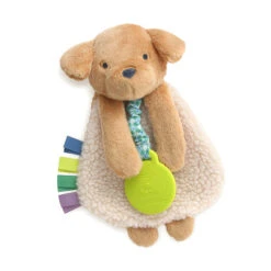 Itzy Ritzy Itzy Lovey Plush Toy And Teether -Megababies USA 302801677 Itzy Ritzy Lovey Golden Puppy 01