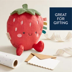 Itzy Ritzy Sweetie Snuggle Plush Toy -Megababies USA 306701608 Itzy Ritzy Toy Sweetie Snuggle Strawberry 06