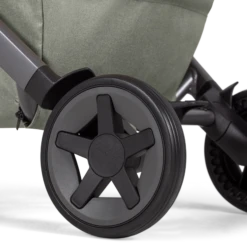 Joolz Aer2 Lightweight Compact Travel Stroller + Foldable Carrycot -Megababies USA 320202 joolz aer2 sagegreen sp 07 1