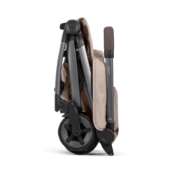 Joolz Aer2 Lightweight Compact Travel Stroller + Foldable Carrycot -Megababies USA 320202 joolz aer2 sandytaupe fo 03 1