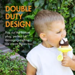Boon DRIZZLE Popsicle And Ice Cream Cone Holder - 4 Pack -Megababies USA 35814V2 SH A08 35635.1717776873