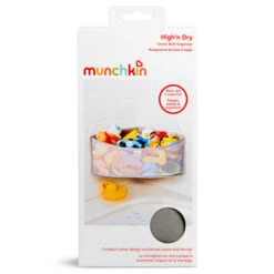 Munchkin High’n Dry Corner Bath Organizer -Megababies USA 37309 4 c0874d5b a21c 401a b033 4bc0800d0df8