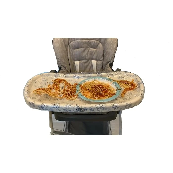 Pristine Aid High Chair Tray Disposable Cover 1 Pristine Aid High Chair Tray Disposable Cover
