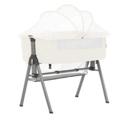 Dream On Me Lotus Bassinet And Bedside Sleeper -Megababies USA 388 IVORY 01 min