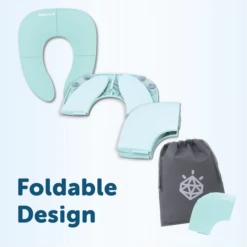 Jool Baby Folding Potty Seat With Travel Bag -Megababies USA 3 foldable