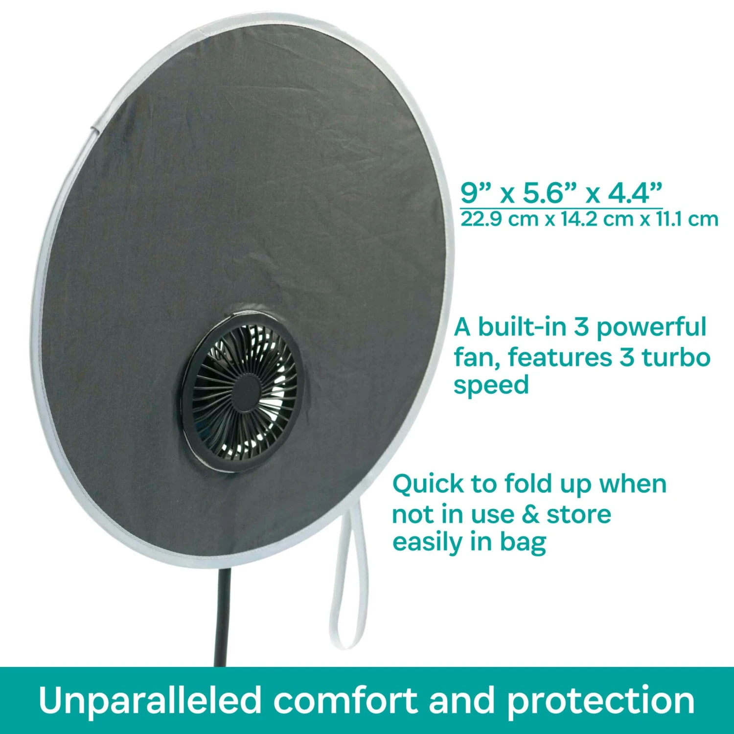 KidCo Stroller Coolshade Sunshade + Fan 2 KidCo Stroller Coolshade Sunshade + Fan - Image 2