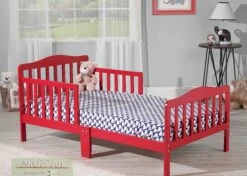 Orbelle Solid Wood Toddler Bed 19 Orbelle Solid Wood Toddler Bed -Megababies USA 401RedF 1