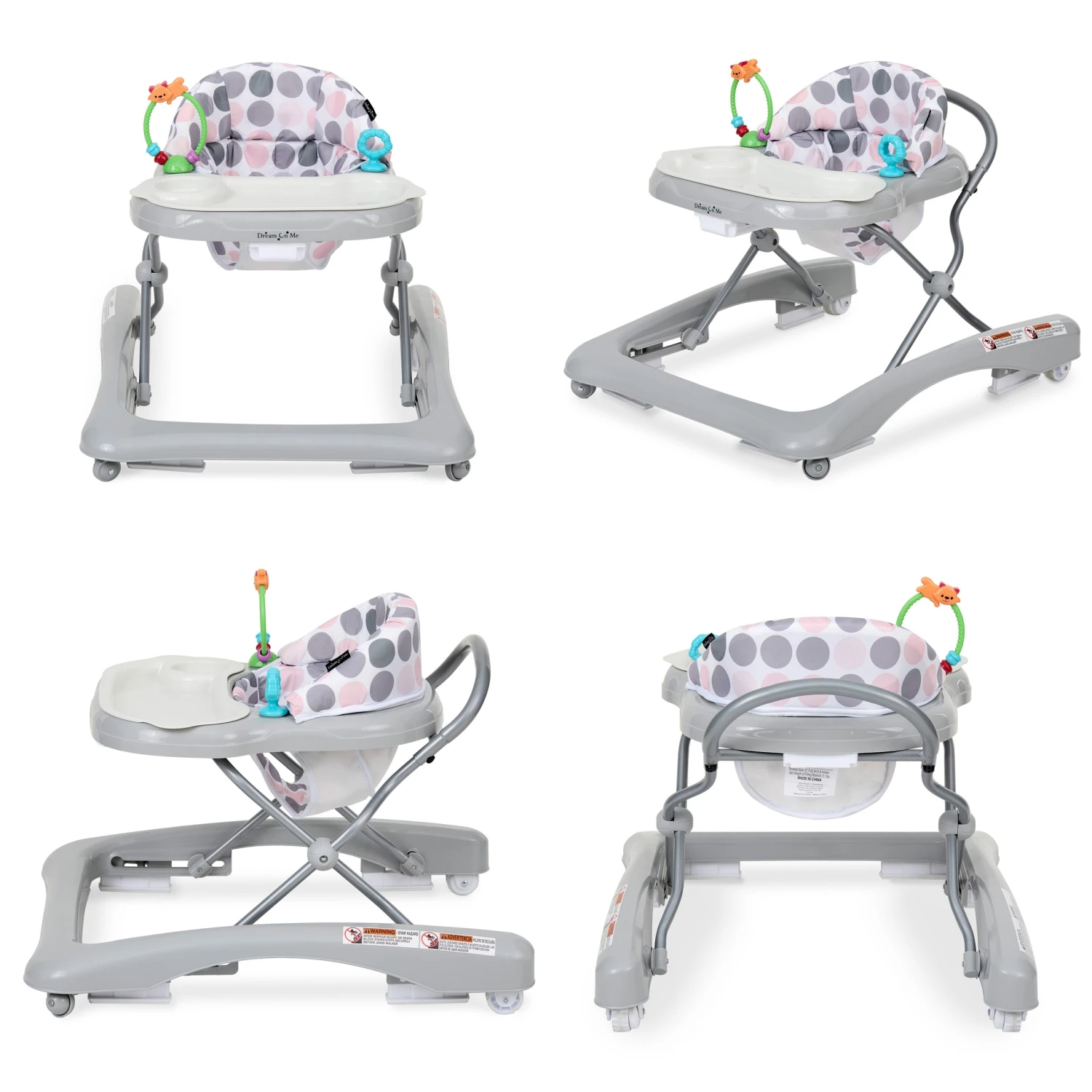 Dream On Me Mia Foldable Baby Walker 13 Dream On Me Mia Foldable Baby Walker - Image 13