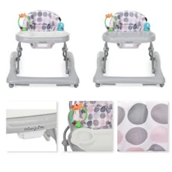 Dream On Me Mia Foldable Baby Walker 31 Dream On Me Mia Foldable Baby Walker -Megababies USA 405X GY Collage 03 scaled 1