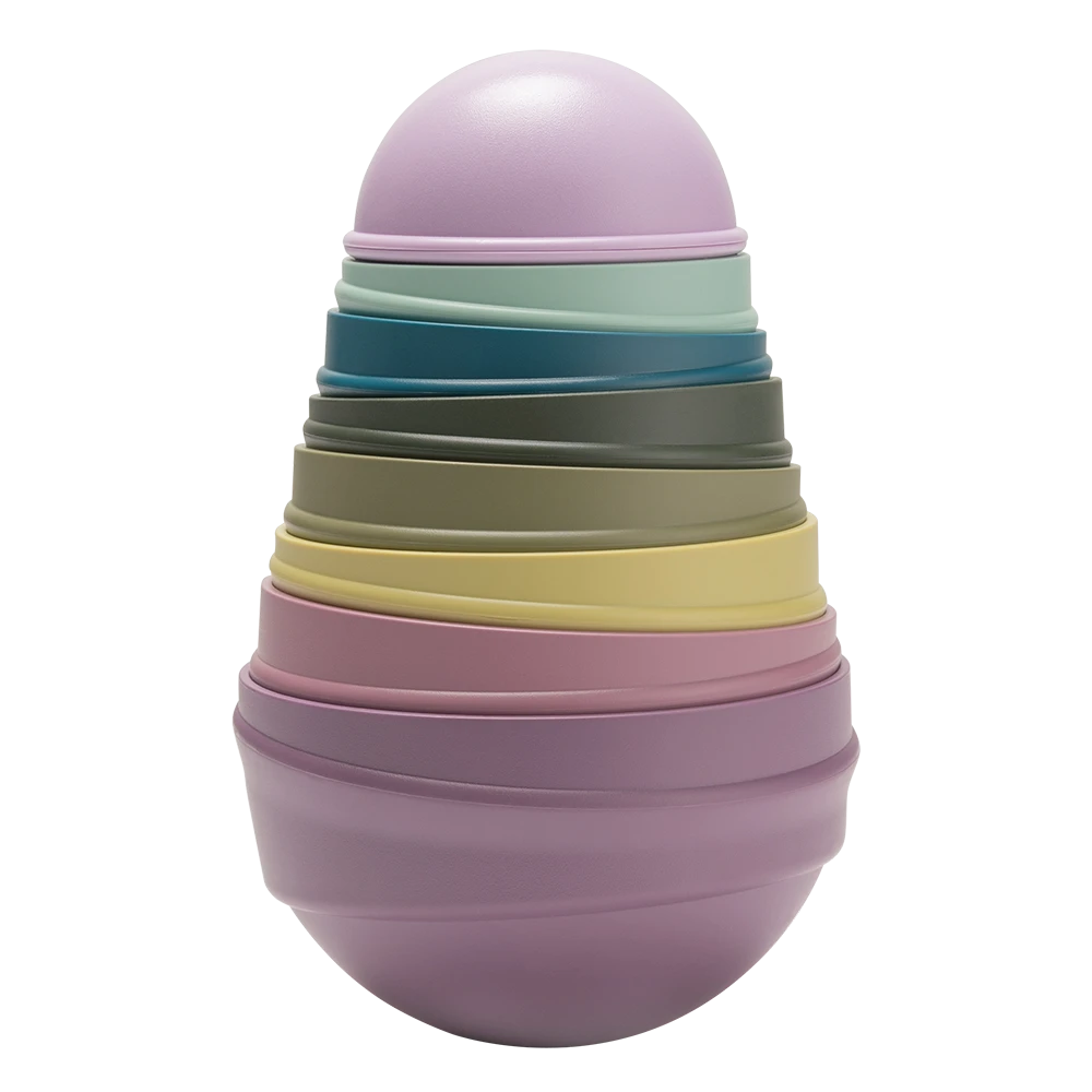 BIBS Wobbly Tower Stacking Toy 2 BIBS Wobbly Tower Stacking Toy - Image 2