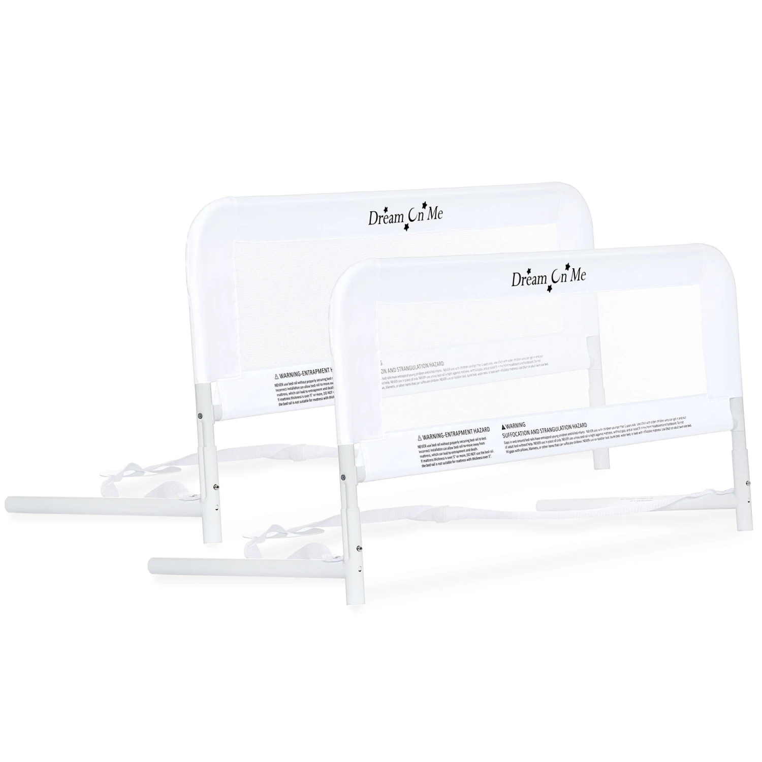 Dream On Me Mesh Security Bed Rail Double Pack 2 Dream On Me Mesh Security Bed Rail Double Pack - Image 2