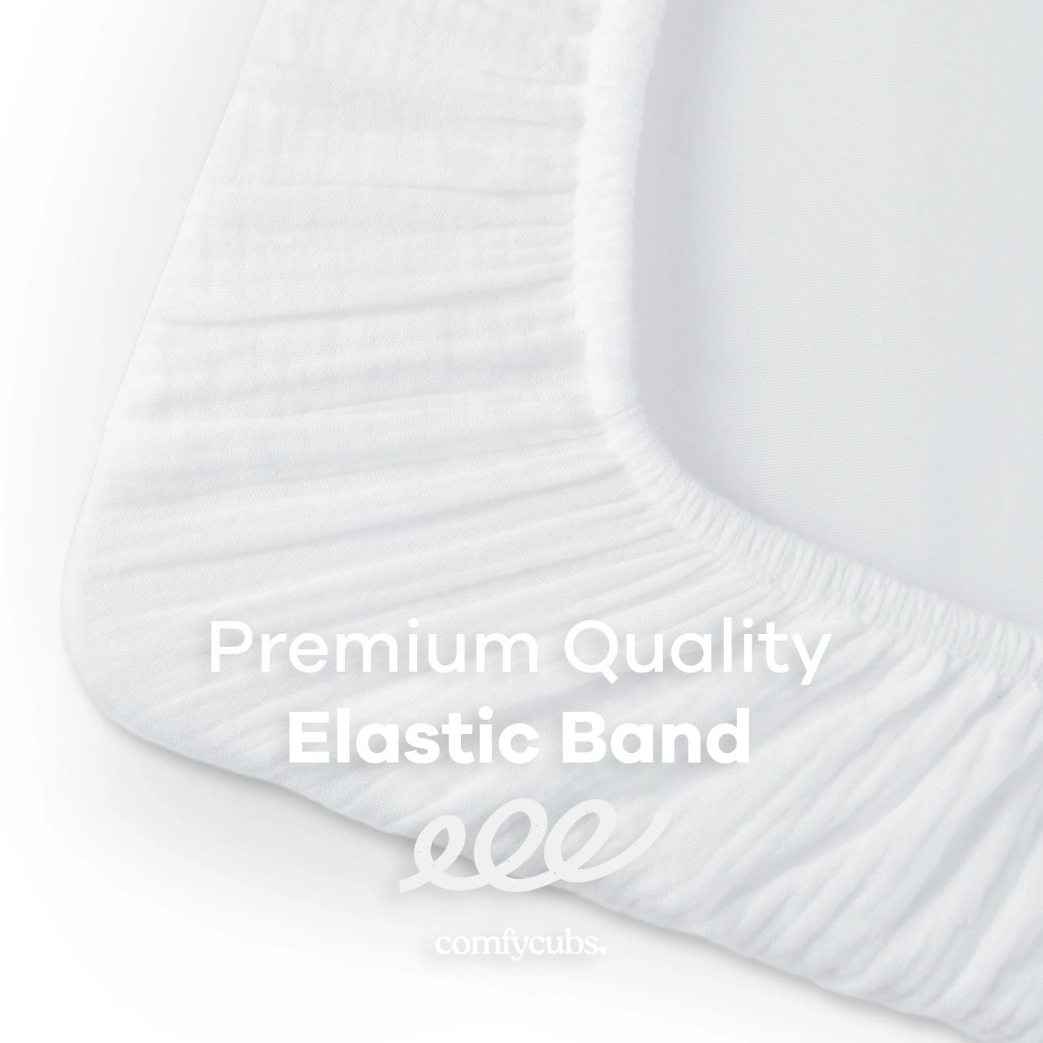 Comfy Cubs Muslin Fitted Bassinet Cradle Sheet 4 Comfy Cubs Muslin Fitted Bassinet Cradle Sheet - Image 4