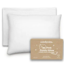 Comfy Cubs Toddler Pillow With Soft Muslin Cotton Pillowcase 10 Comfy Cubs Toddler Pillow With Soft Muslin Cotton Pillowcase -Megababies USA 4dce08eb81fbae833864536f1244fc91f7b75d58a0df7c8550704d8ca1224a46