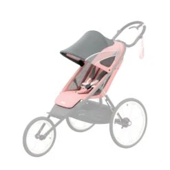 Cybex Sport Avi Jogging Stroller Seat Pack -Megababies USA 520004219 1 CYBEX AVI SeatPack SilverPink Hero